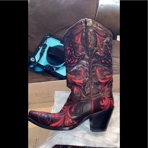 Corral vintage limited edition hummingbird boot